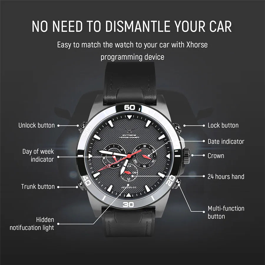 Remote  Keyless go Wearable Super Car Key Watch