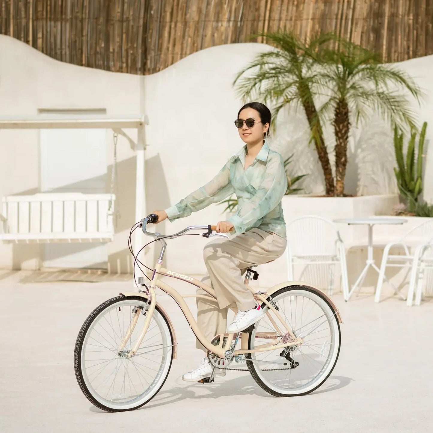 26 Inch Beach Cruiser Bike for Women