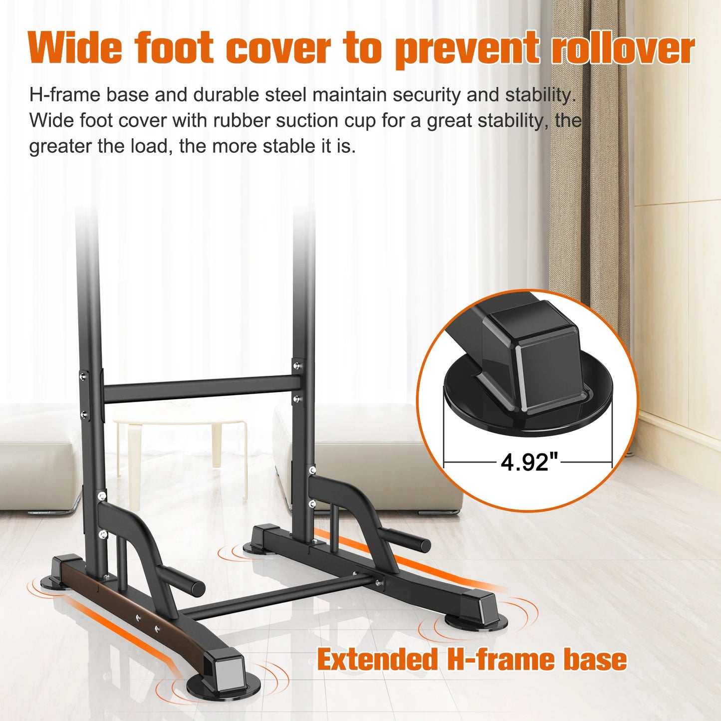 Adjustment Power Tower Pull Up Bar Dip Station