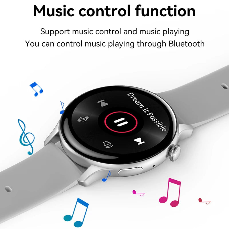 2024 New NFC Smart Watch Waterproof  Multifunction  with Bluetooth