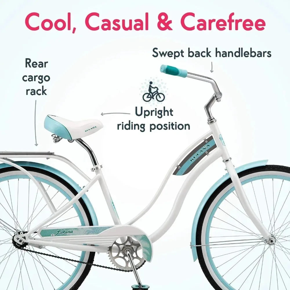 Women's Youth and Adult Beach Cruiser Bike